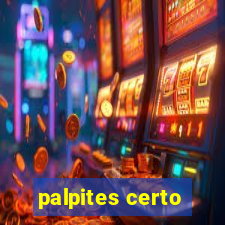 palpites certo